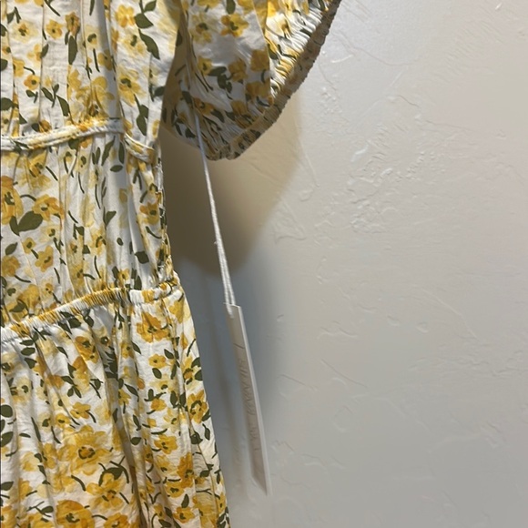 Sienna Sky Yellow and White Floral Mini Dress - Picture 6 of 8